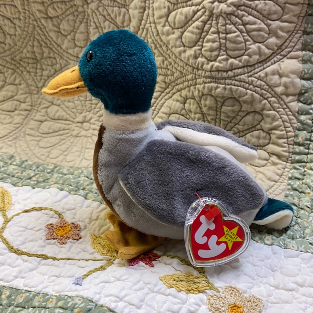 1997 retired Jake ty beanie baby.  Mint condition